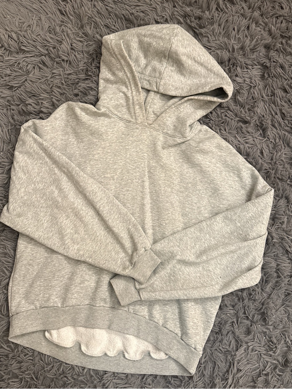 GAP Light Gray Hooded Pullover